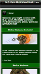 Mobile Screenshot of medicalmarijuanamodesto.com